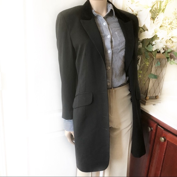 Vintage Express Comp. Long Dress Coat/Light Trench - Picture 2 of 8